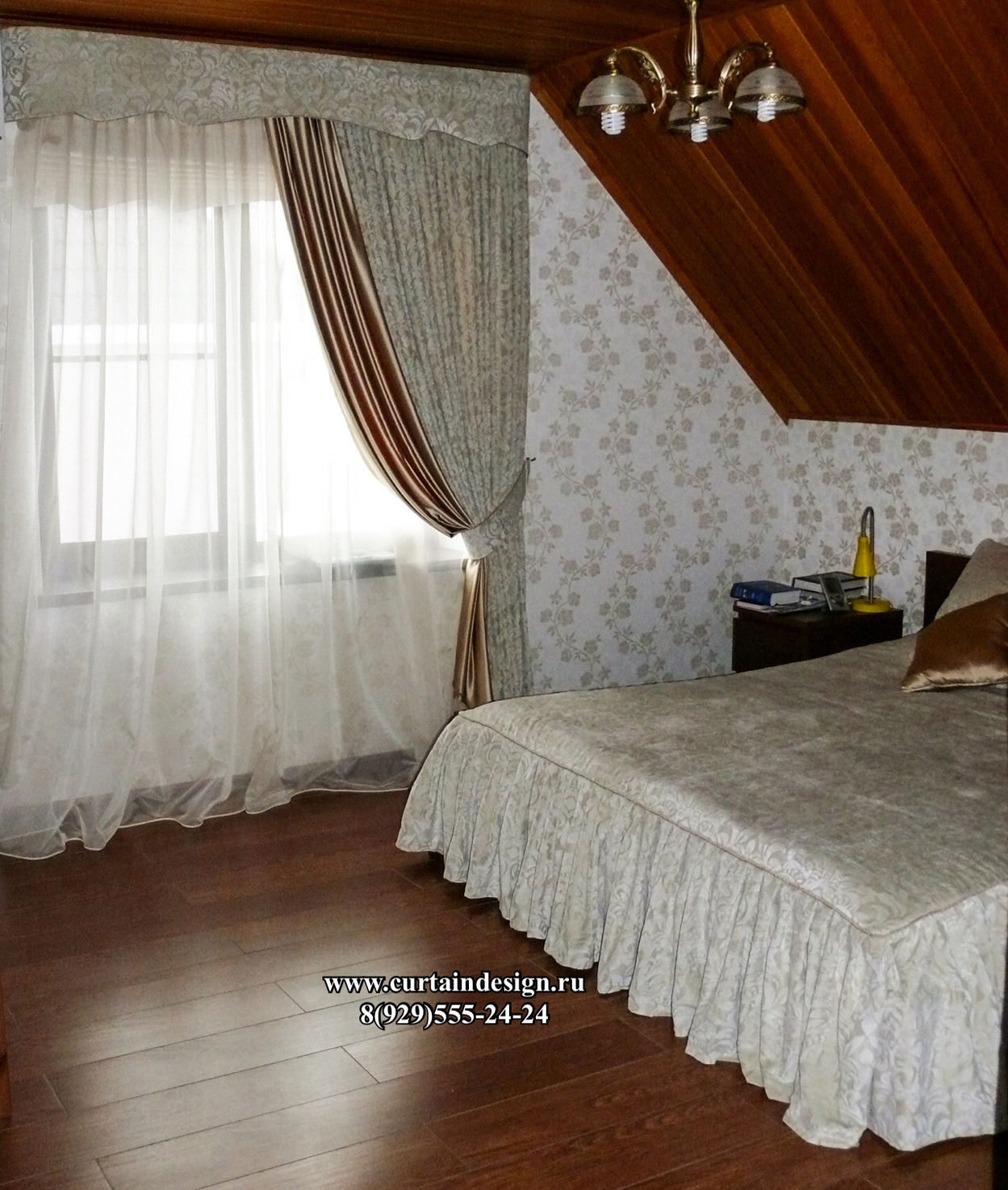 ассиметричные шторы для спальни на заказ ассиметричные шторы для спальни на заказ