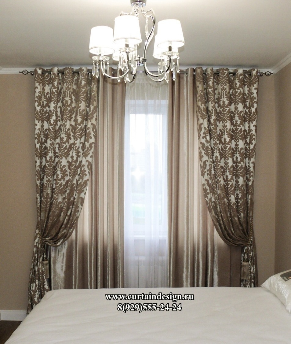 шторы на люверсах для спальни на заказ в москве шторы на люверсах для спальни