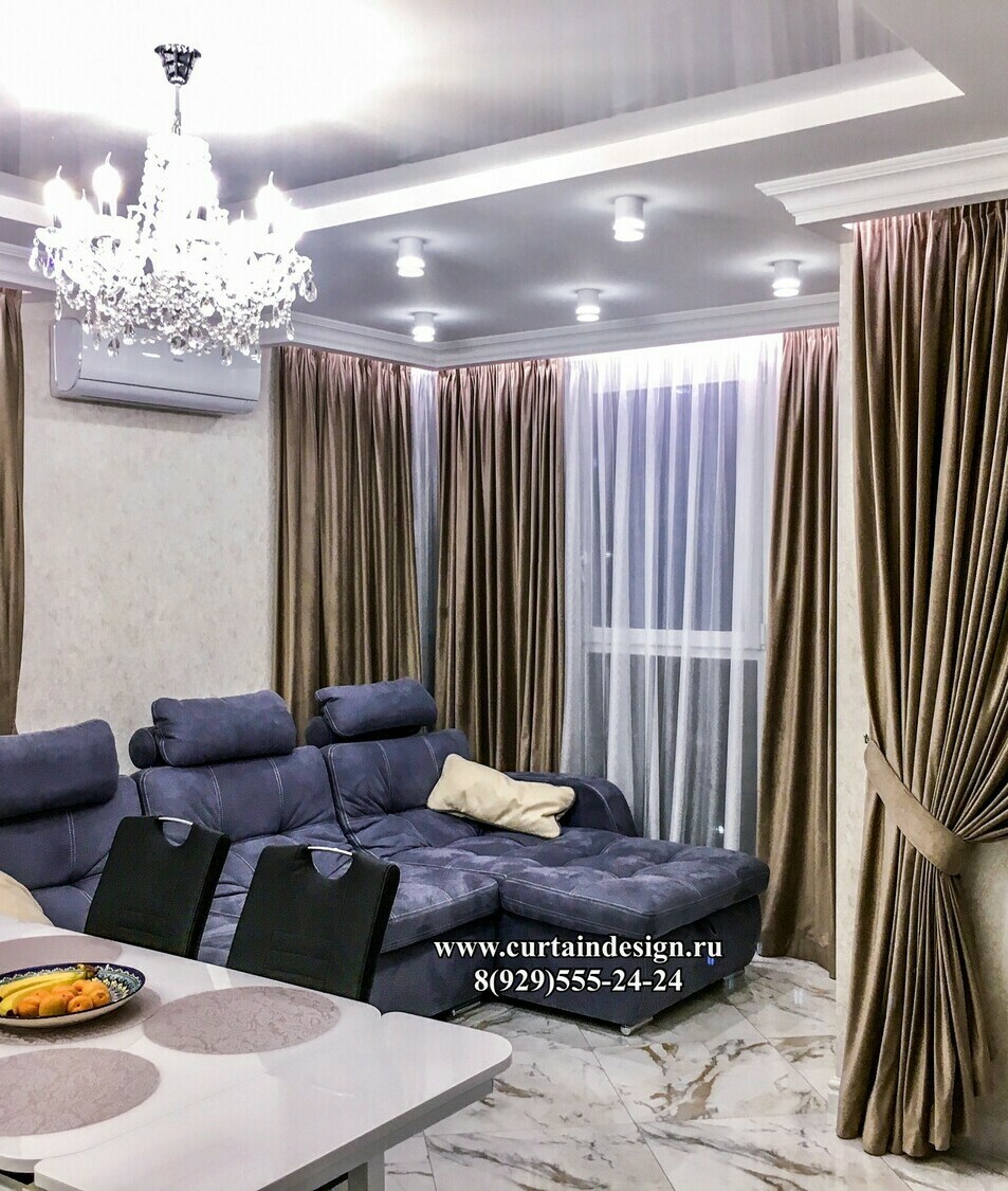 Шторы из бархата для зала, шторы для кухни-гостиной Шторы из бархата для зала, шторы для кухни-гостиной